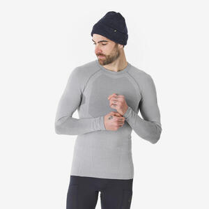 Camiseta térmica y transpirable hombre, BL TOP 900 tech gris