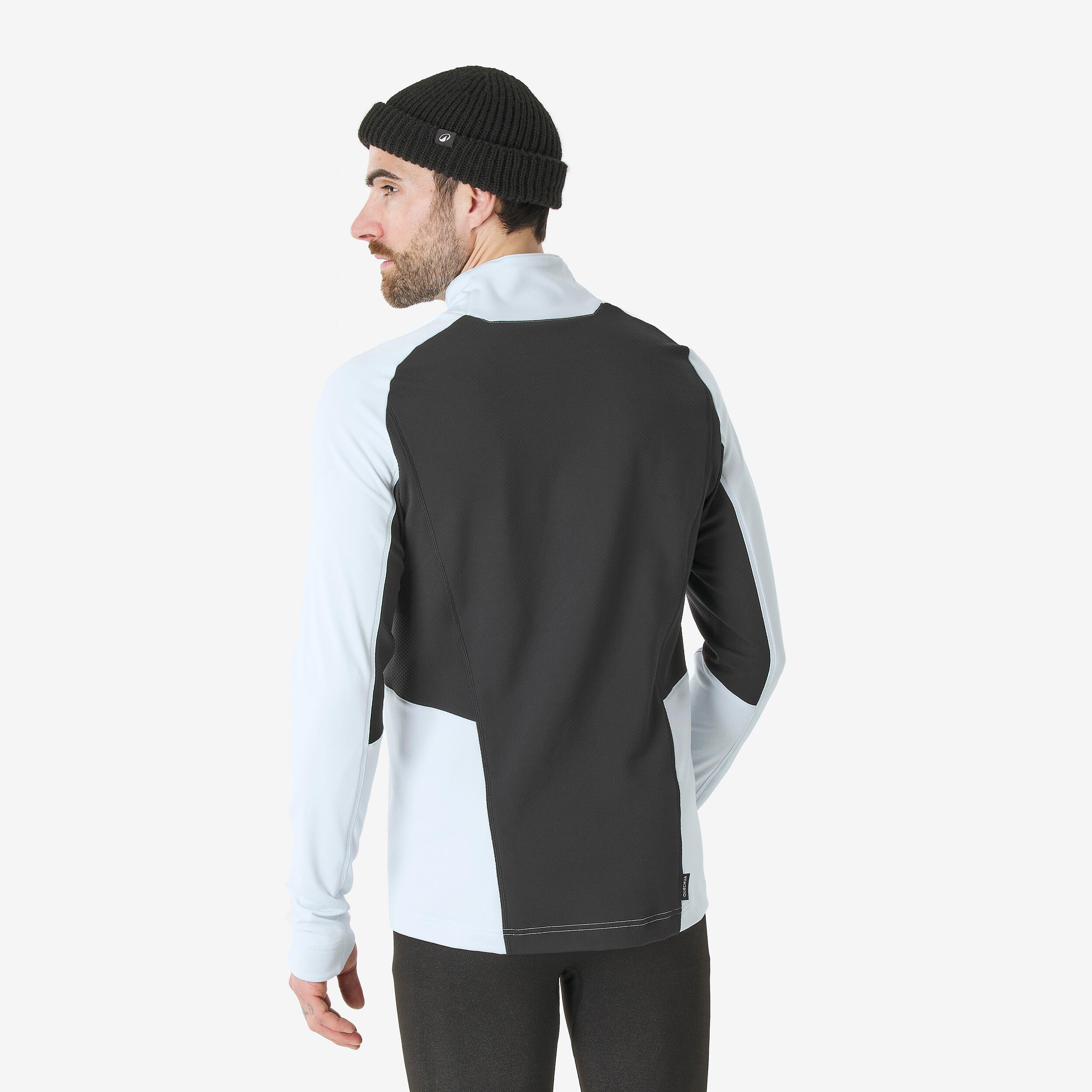 Men's Half-Zip Thermal Base Layer, BL 500 - WEDZE