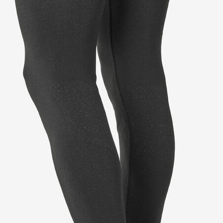 Термоштани чоловічі 500 безшовні чорні