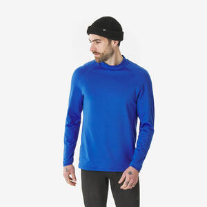 Prenda interior térmica de esquí cálida y transpirable hombre, BL 500 azul