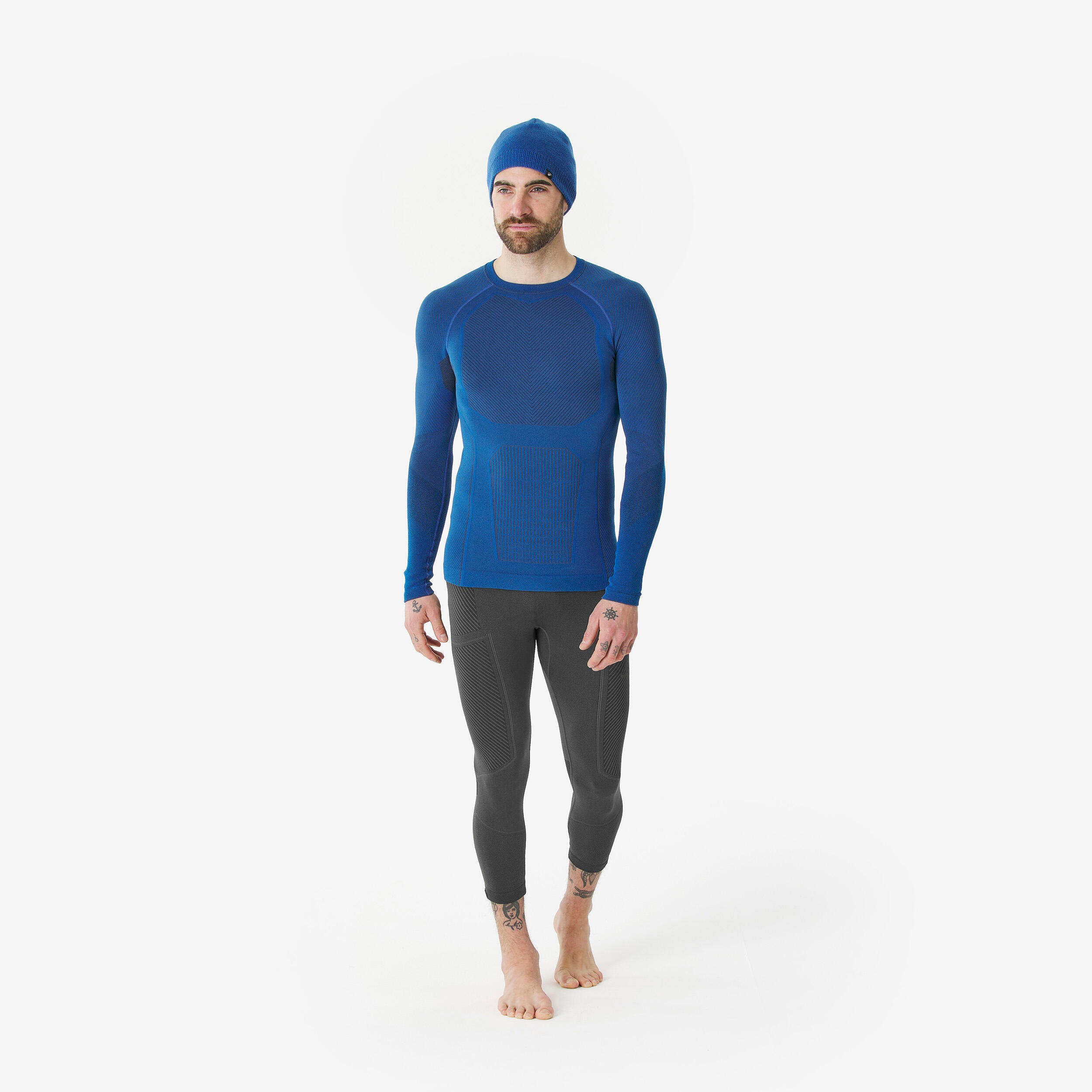 Sous-vêtement thermique et respirant homme, BL TOP 900 tech bleu 3/6