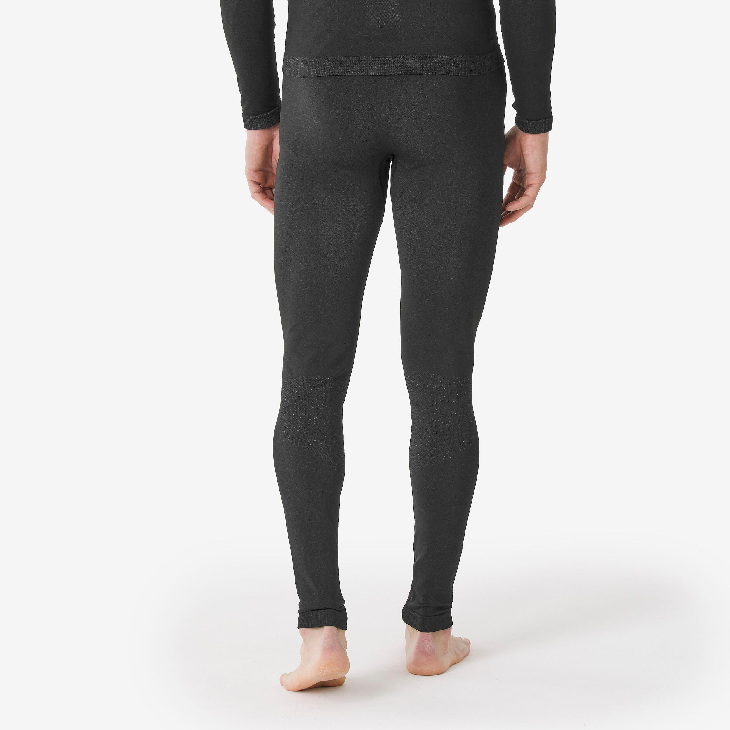 Pantaloni termici sci uomo 500 SEAMLESS neri 3/7