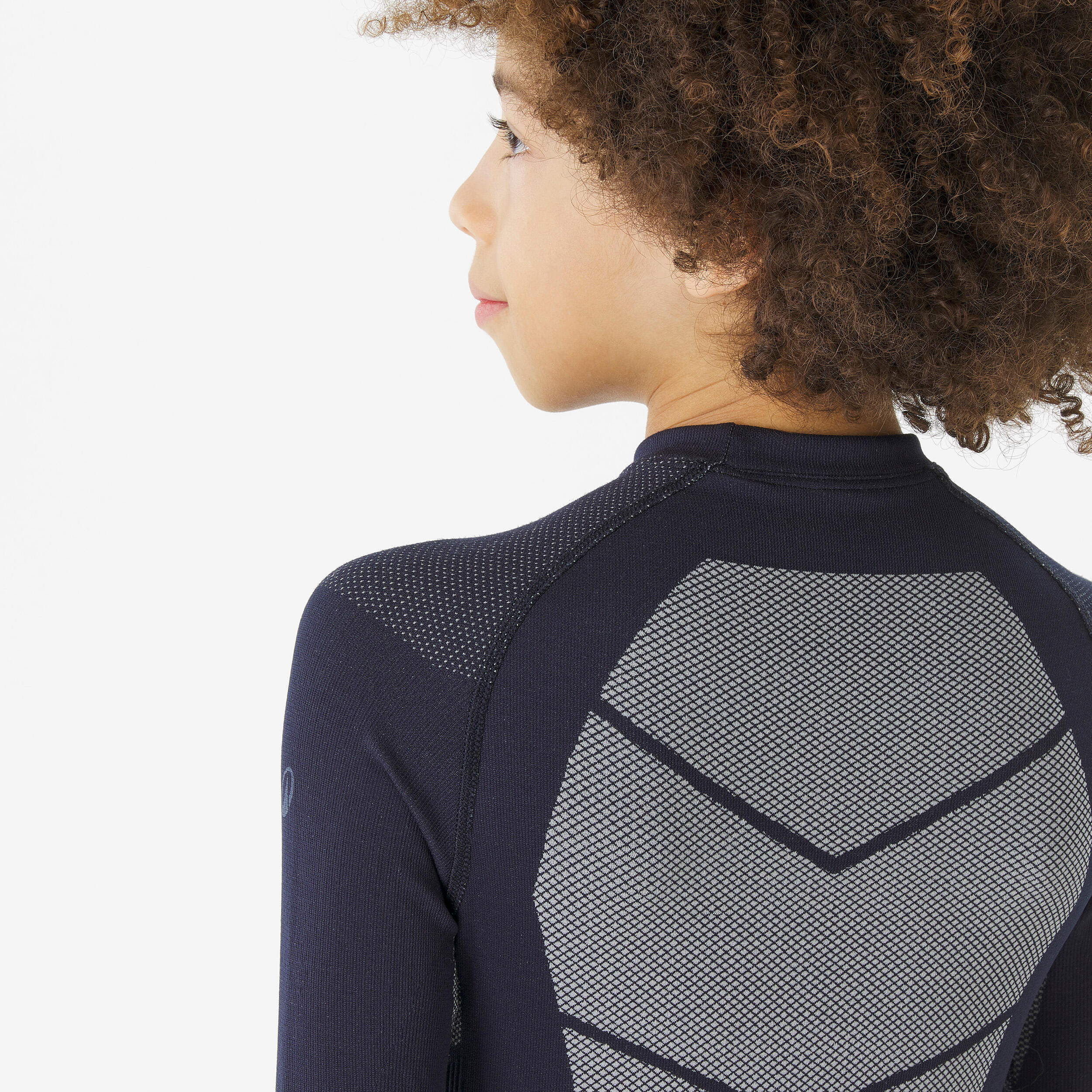 Kids’ Seamless Thermal Base Layer Top, BL 900 Age 5-15 - QUECHUA