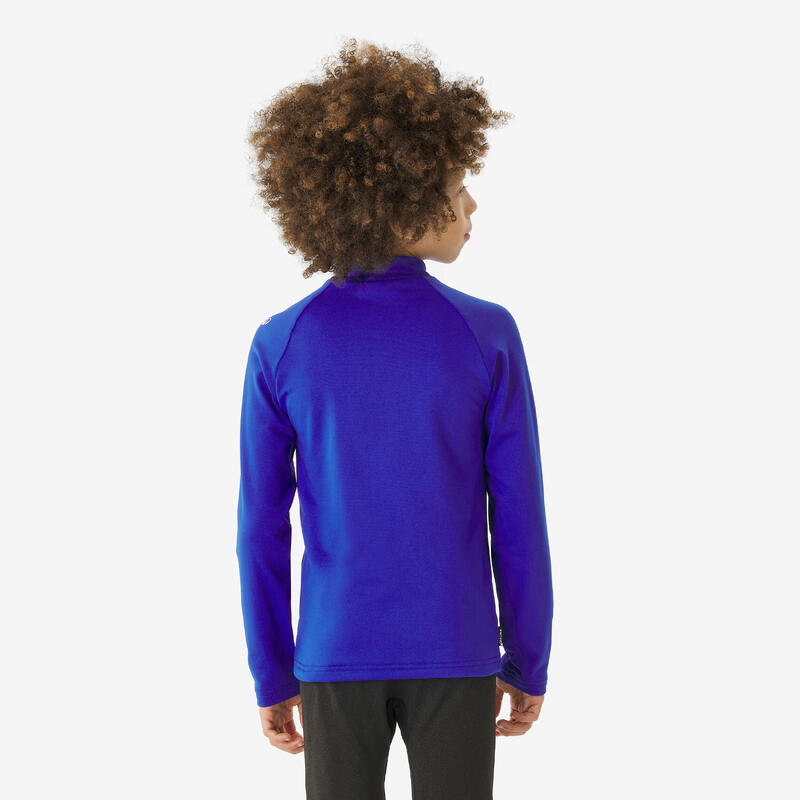 Sous-vêtement thermique de ski enfant, BL 500 bleu