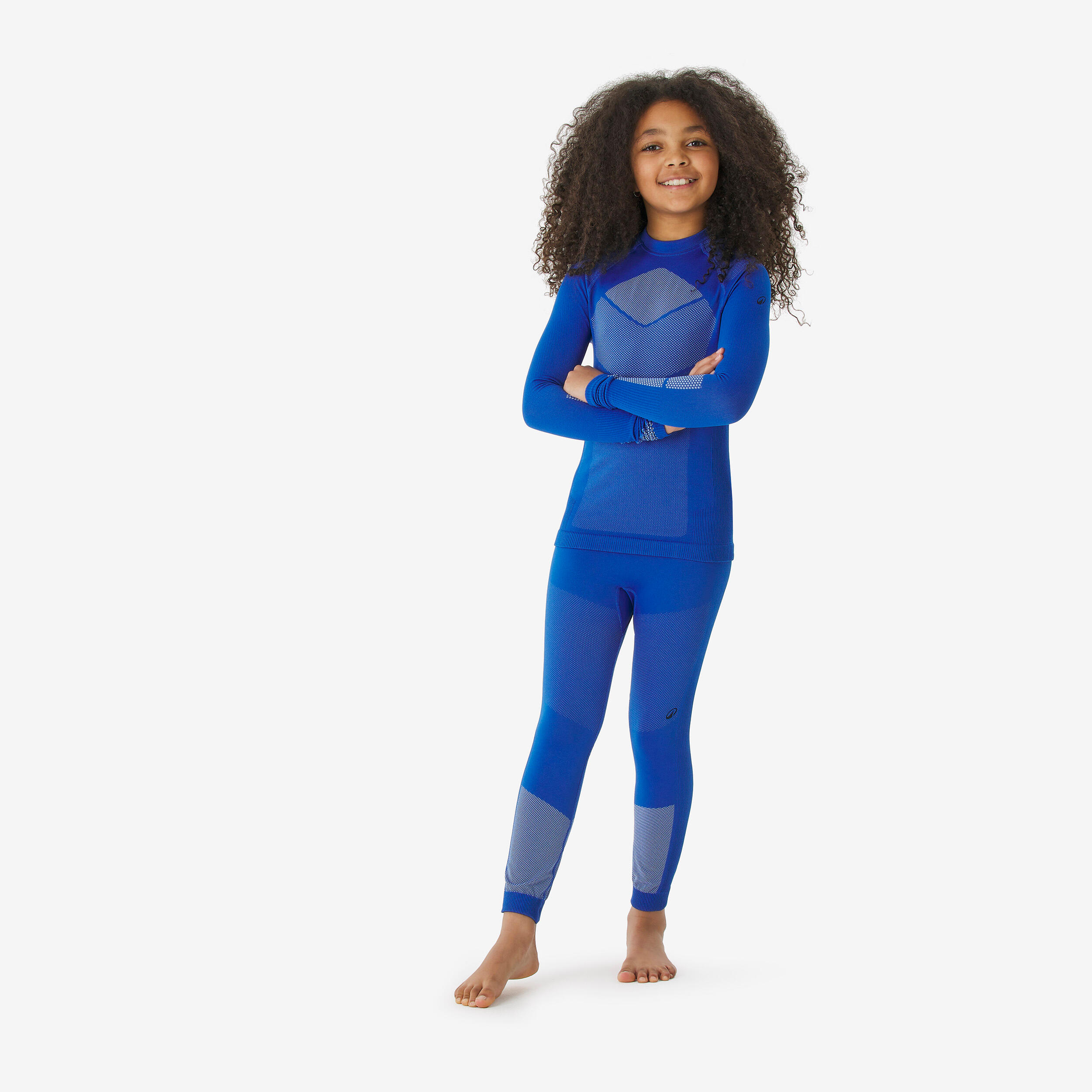 Kids’ Seamless Thermal Base Layer Top, BL 900 Age 5-15 - QUECHUA
