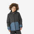 Kids’ warm ski jacket, 5-15 years, SKI100 - Blue and Grey