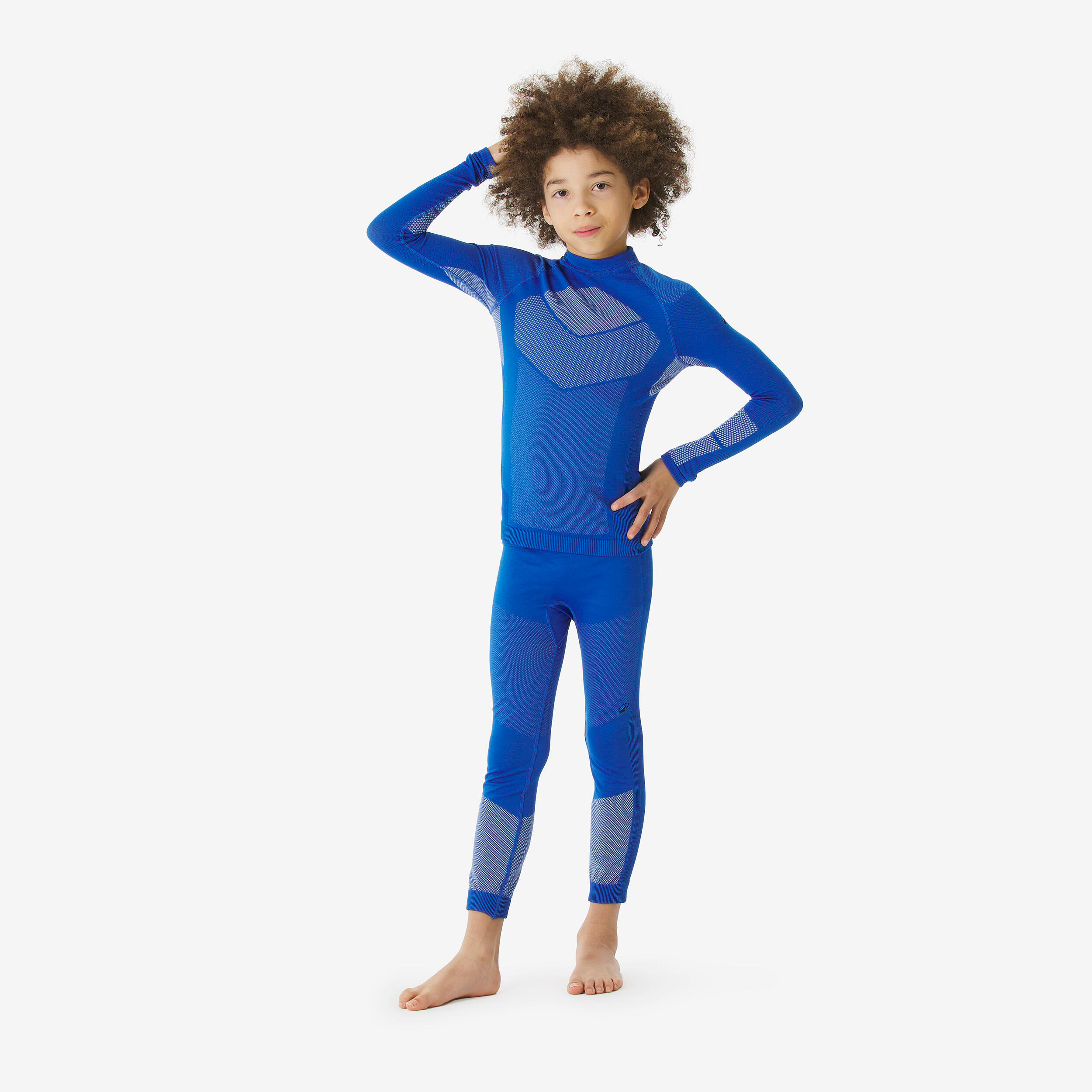 Kids’ Seamless Thermal Base Layer Top, BL 900 Age 5-15 - QUECHUA