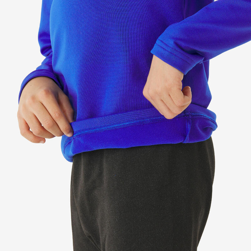 Sous-vêtement thermique de ski enfant, BL 500 bleu