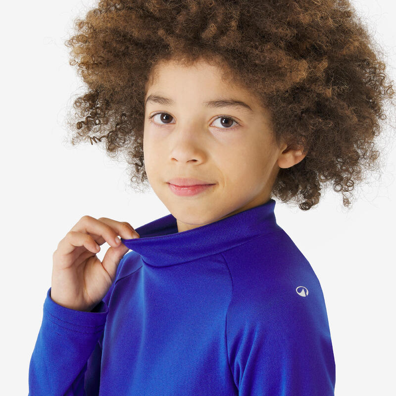 Sous-vêtement thermique de ski enfant, BL 500 bleu