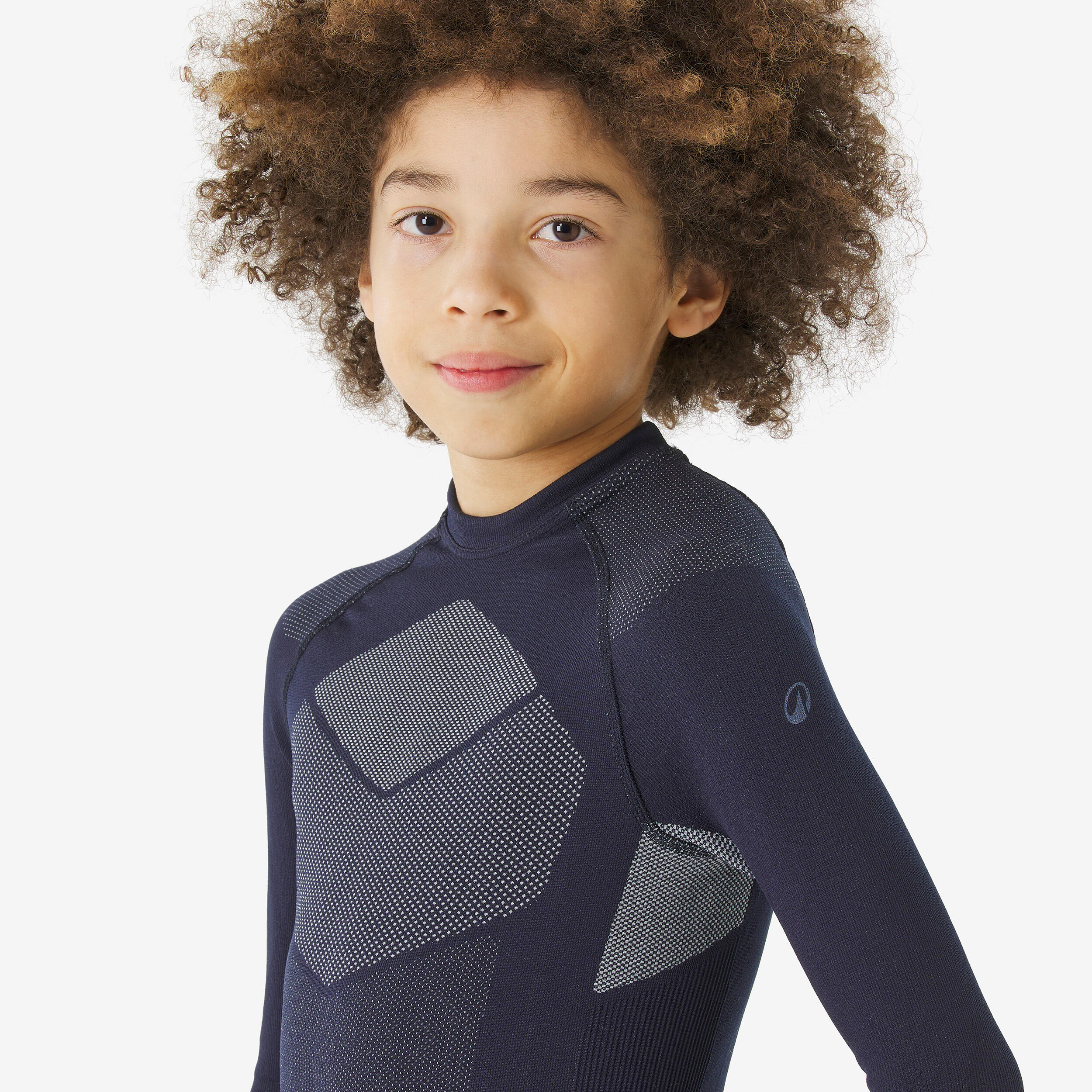 Kids’ Seamless Thermal Base Layer Top, BL 900 Age 5-15 - QUECHUA