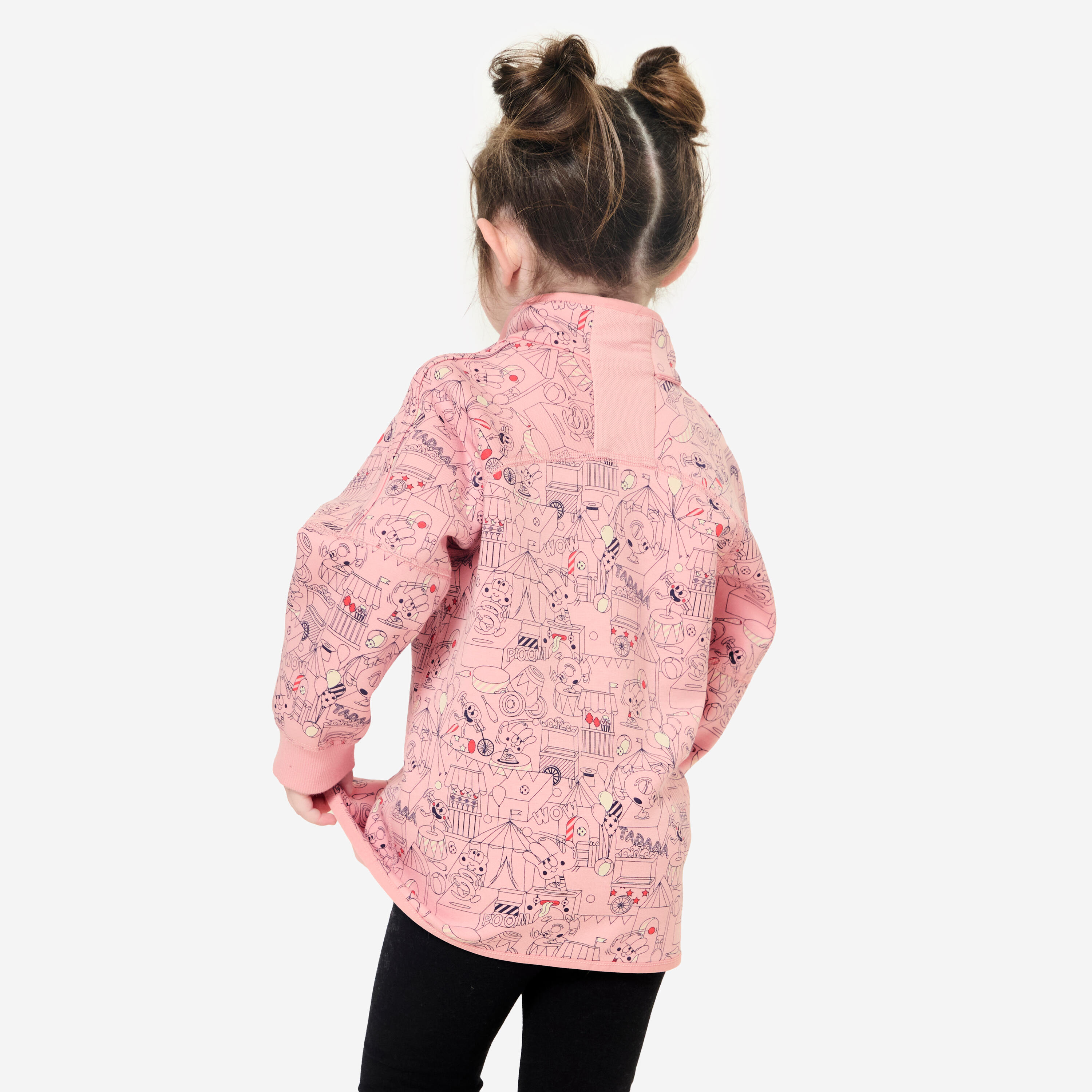 Bluza dla dzieci Domyos dwustronna 4/12