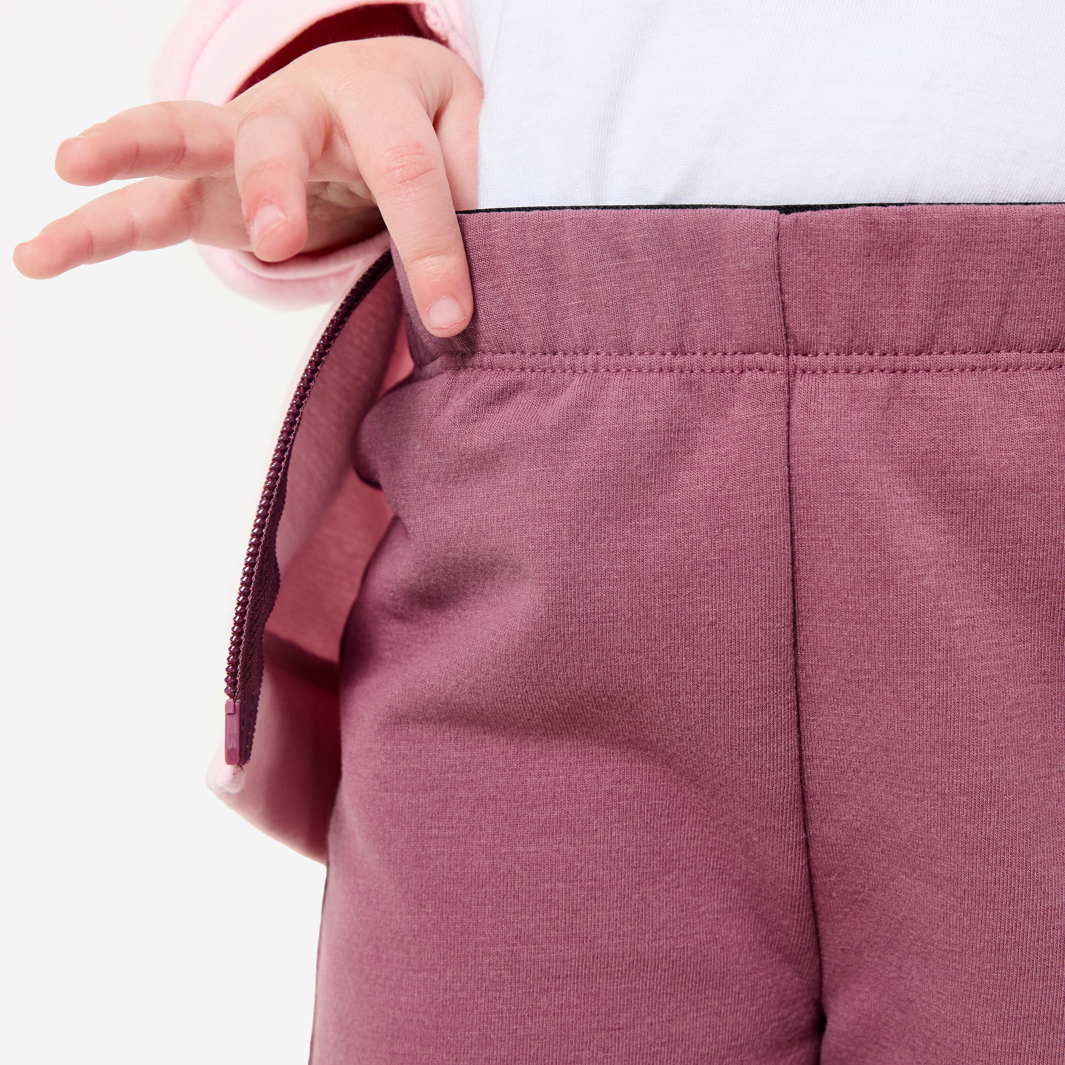 Kids' Warm and Comfortable Tracksuit - Pink/Purple