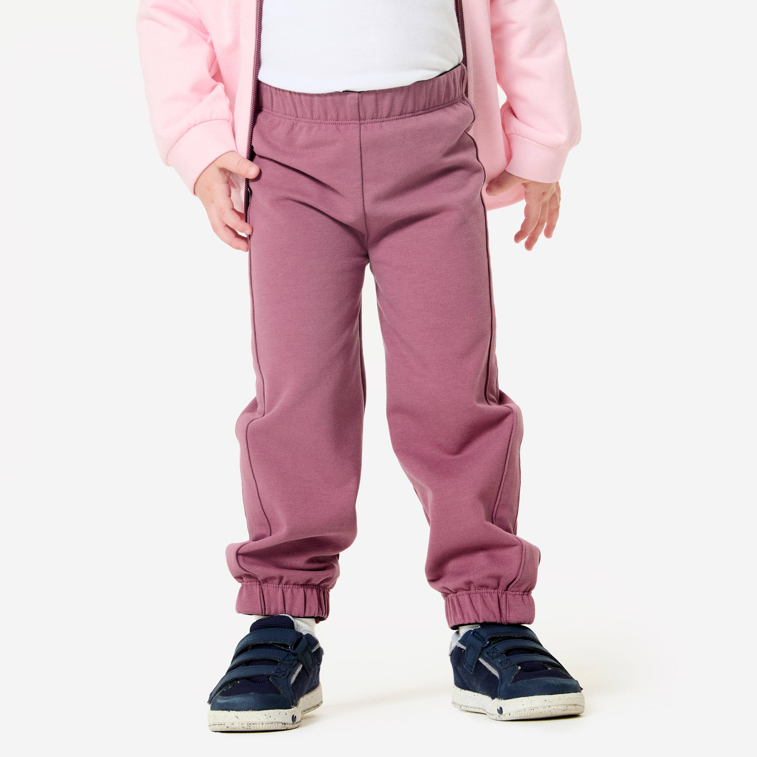 Kids' Warm and Comfortable Tracksuit - Pink/Purple -  5