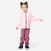 Survêtement chaud et confortable enfant, rose et violet