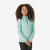 Sous-vêtement thermique de ski enfant, BL 500 demi zip turquoise
