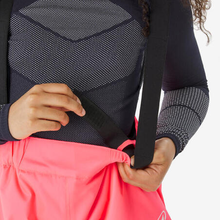 Штани лижні дитячі 100 5-13 років рожеві