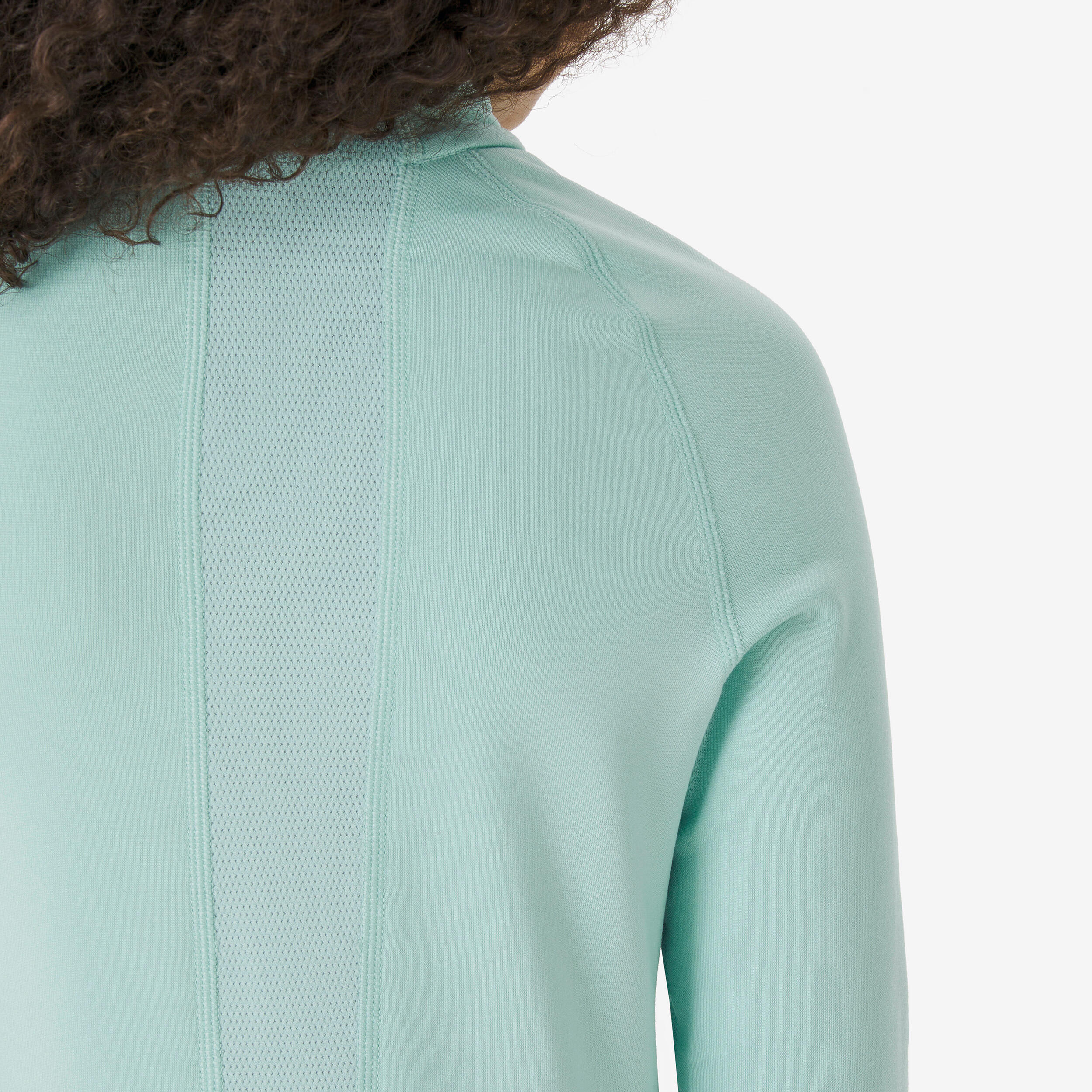 Kids’ Half-Zip Thermal Ski Base Layer Top, BL 500 - WEDZE