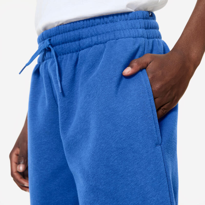 Pantalon de trening călduros sport albastru Copii 