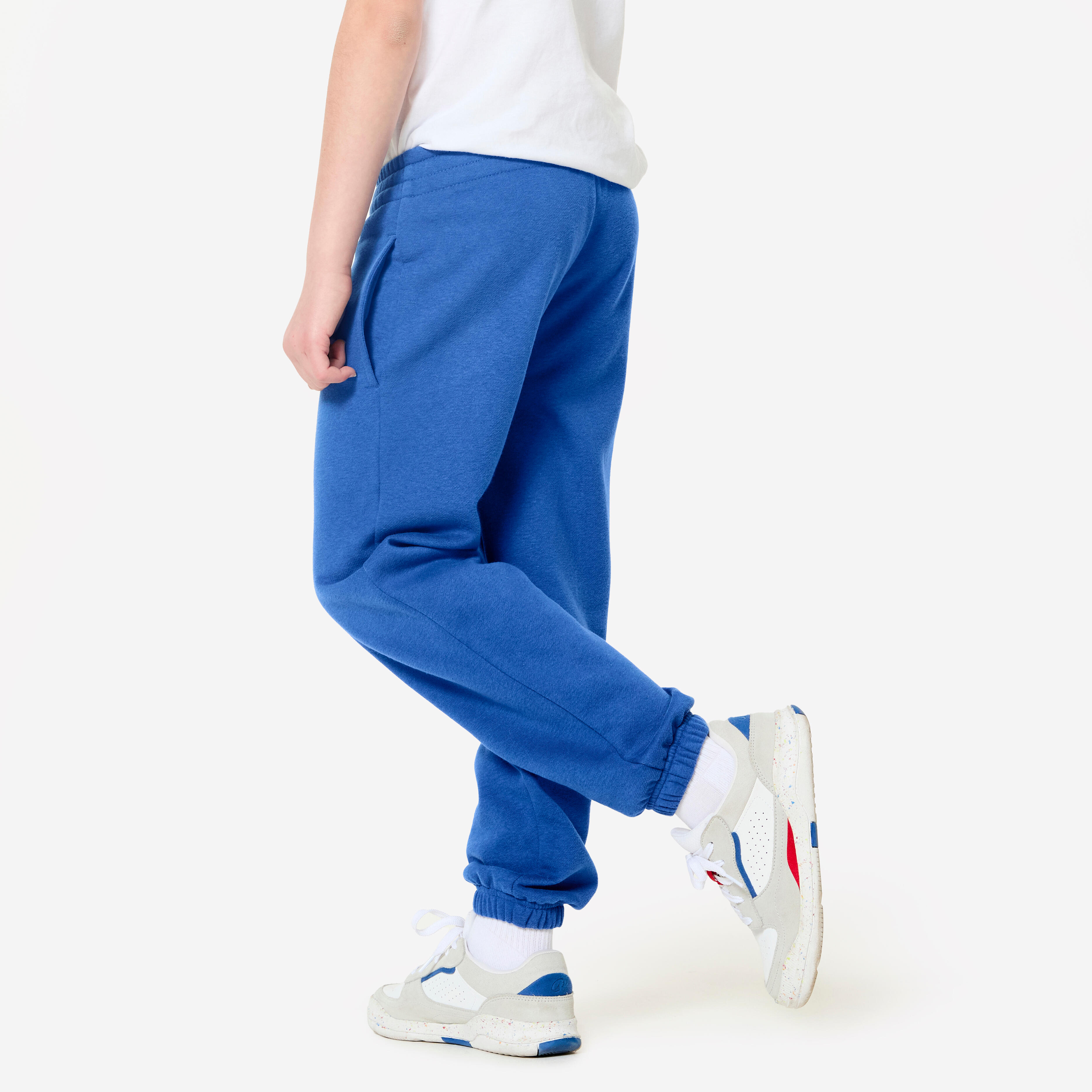 Kids' Unisex Warm Multisports Tracksuit Bottoms - Blue