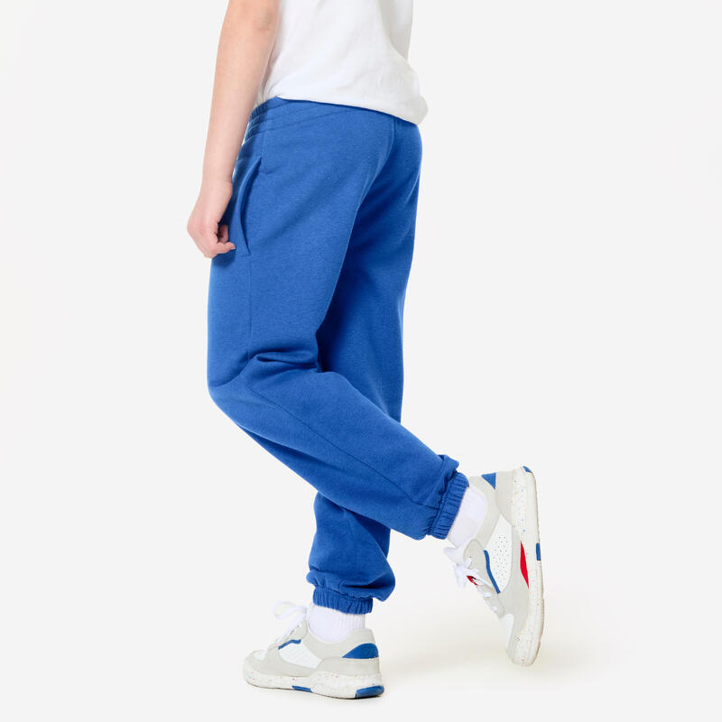 Pantalon de trening călduros sport albastru Copii 