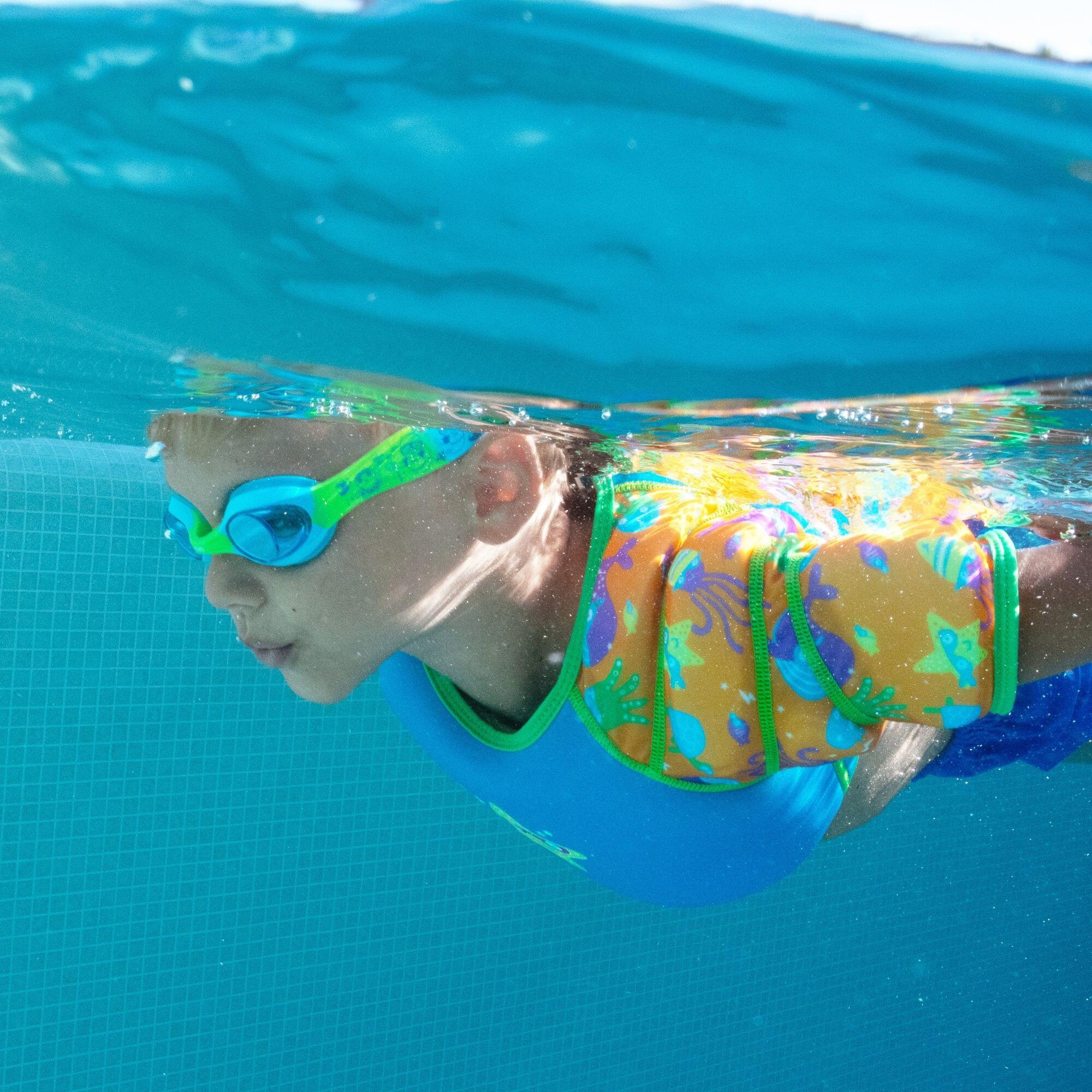 Veste Flottante Zoggs Super Star Swimsure – Garçon, Polyester, Fermeture Sécurisée