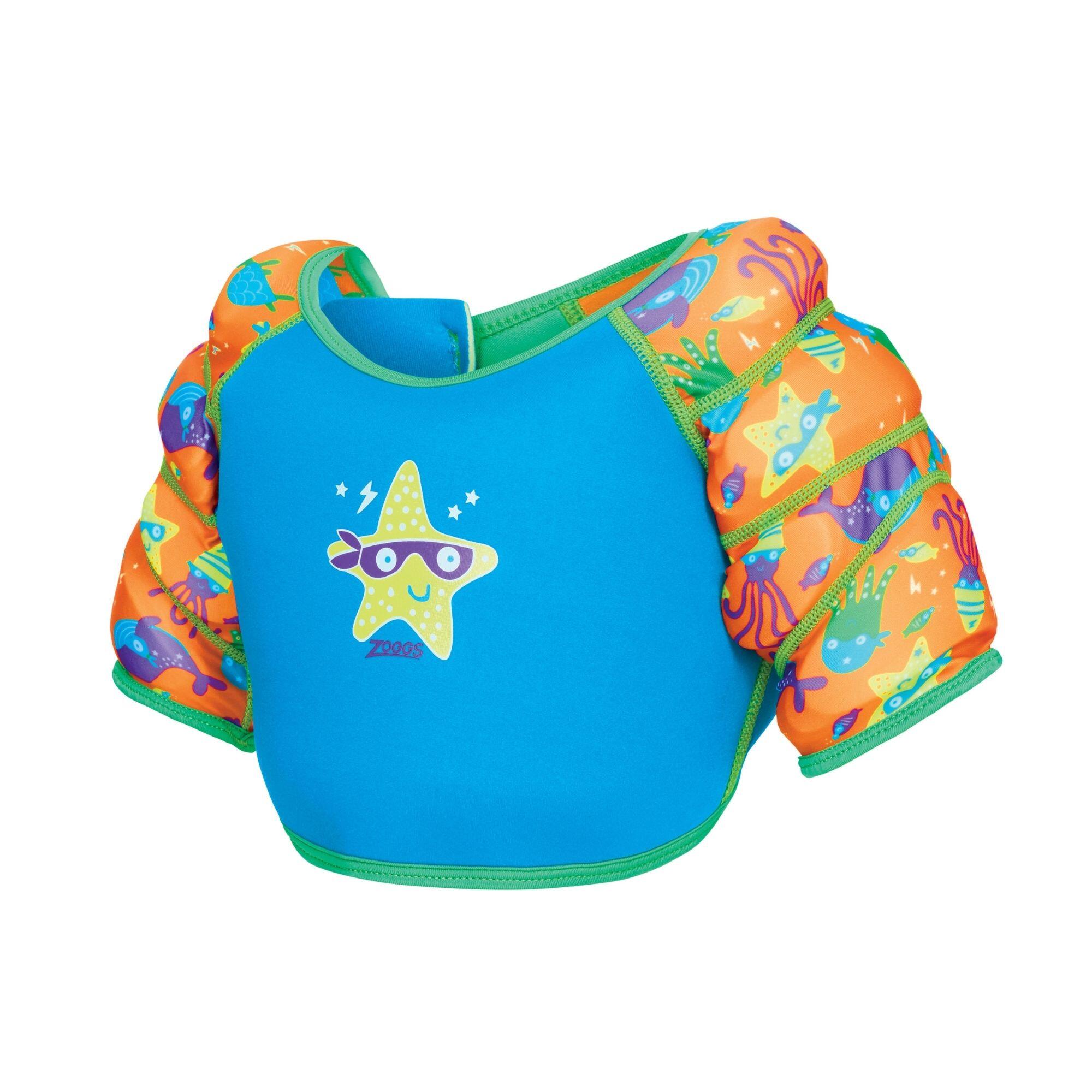 ZOGGS Swim Vest Super Star Water Wings Blue Zoggs