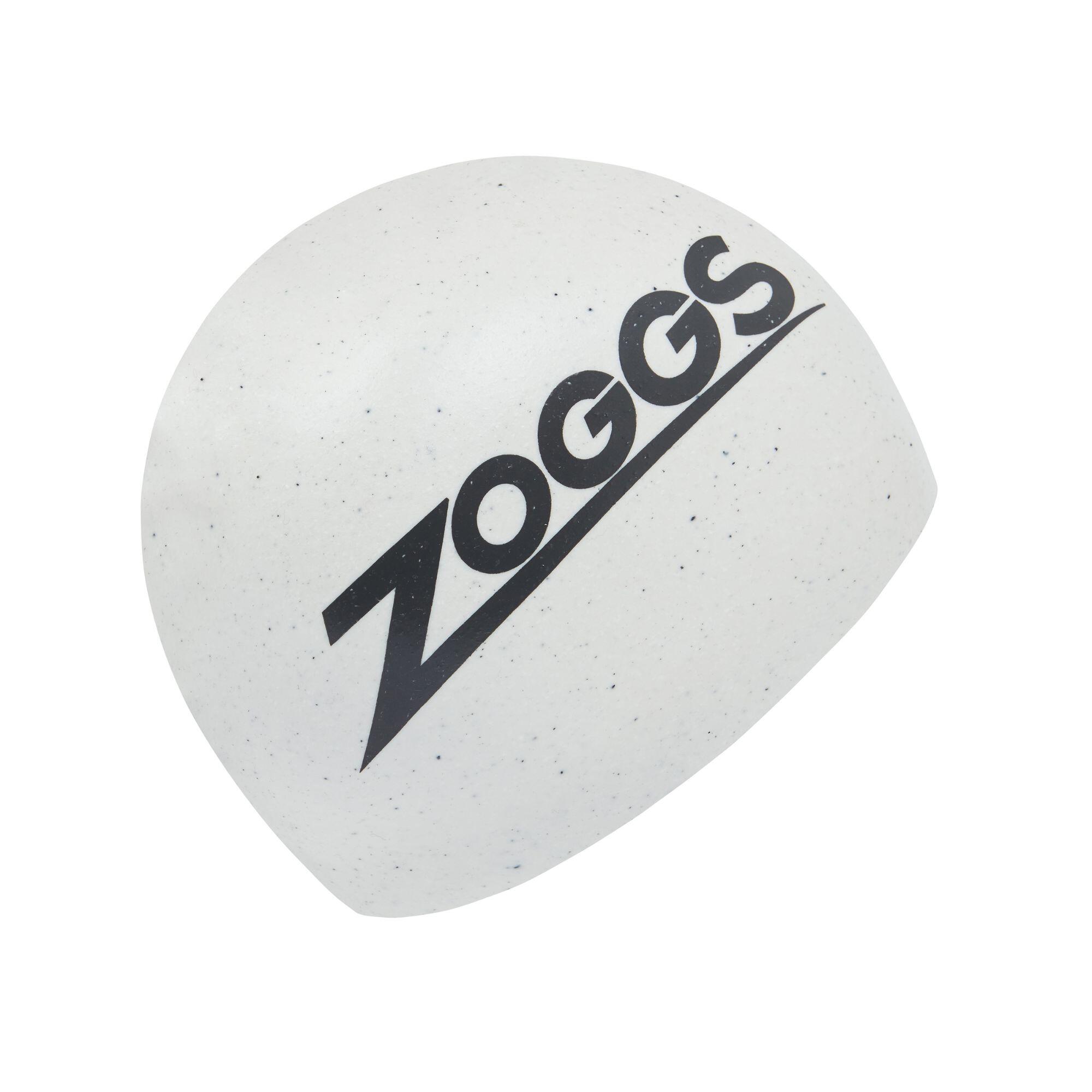 ZOGGS Swim Cap Easy Fit Eco Cap White Zoggs