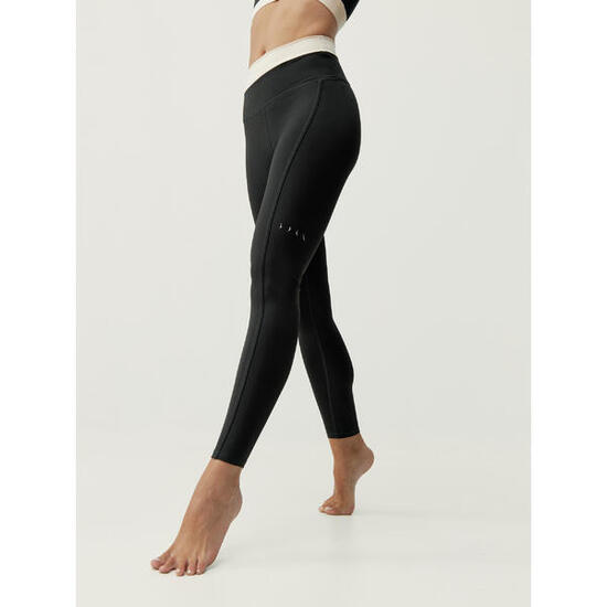 Mallas bolsillo trasero Mujer Born fiorella negro