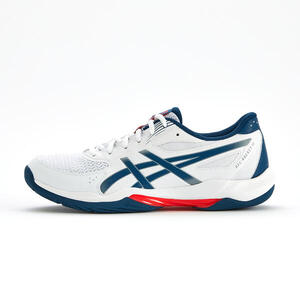 Zapatillas para deportes de interior Hombre, Gel Rocket 12 azul blanco