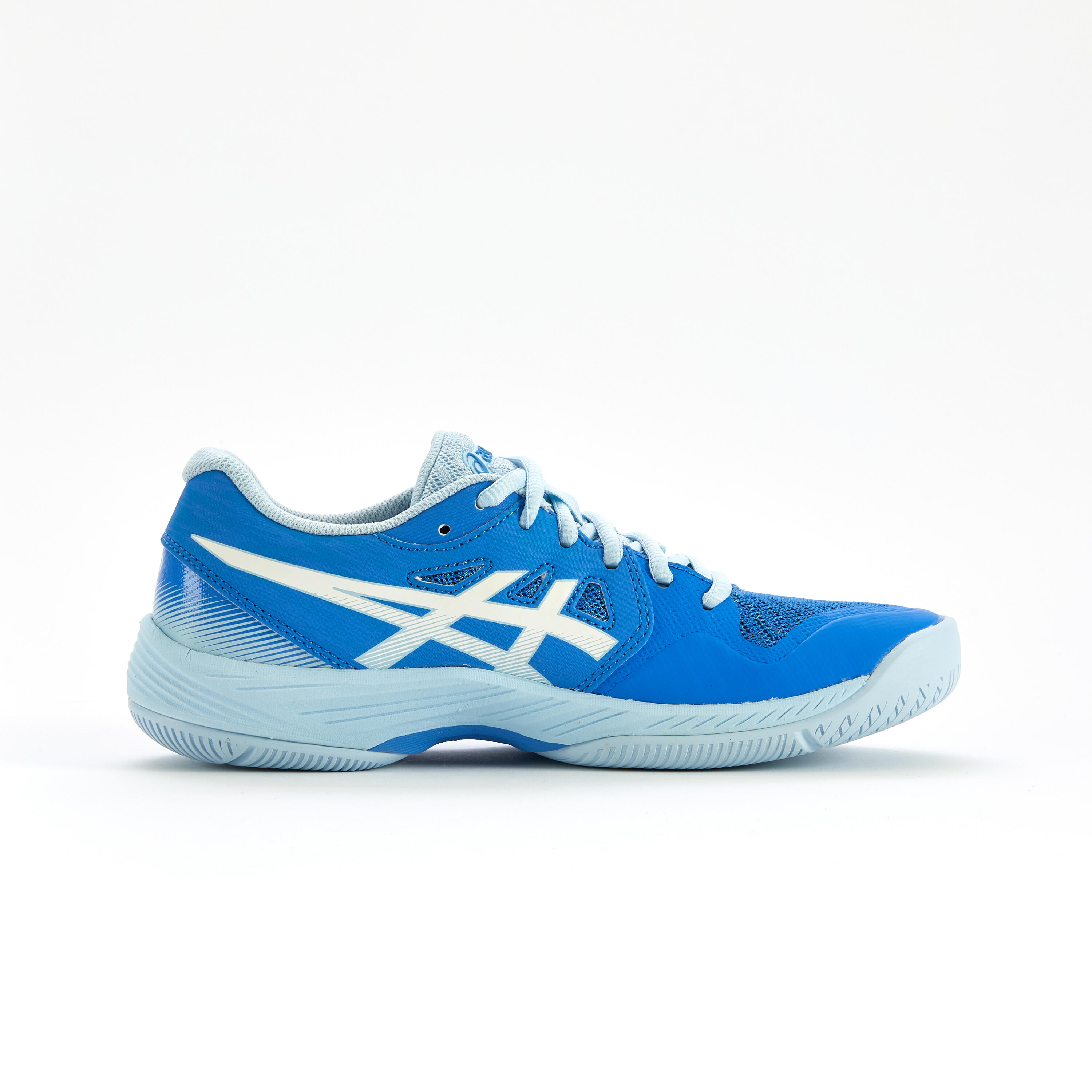 Damen Hallenschuhe - Asics Gel Court Hunter 3 blau/weiß  5/5