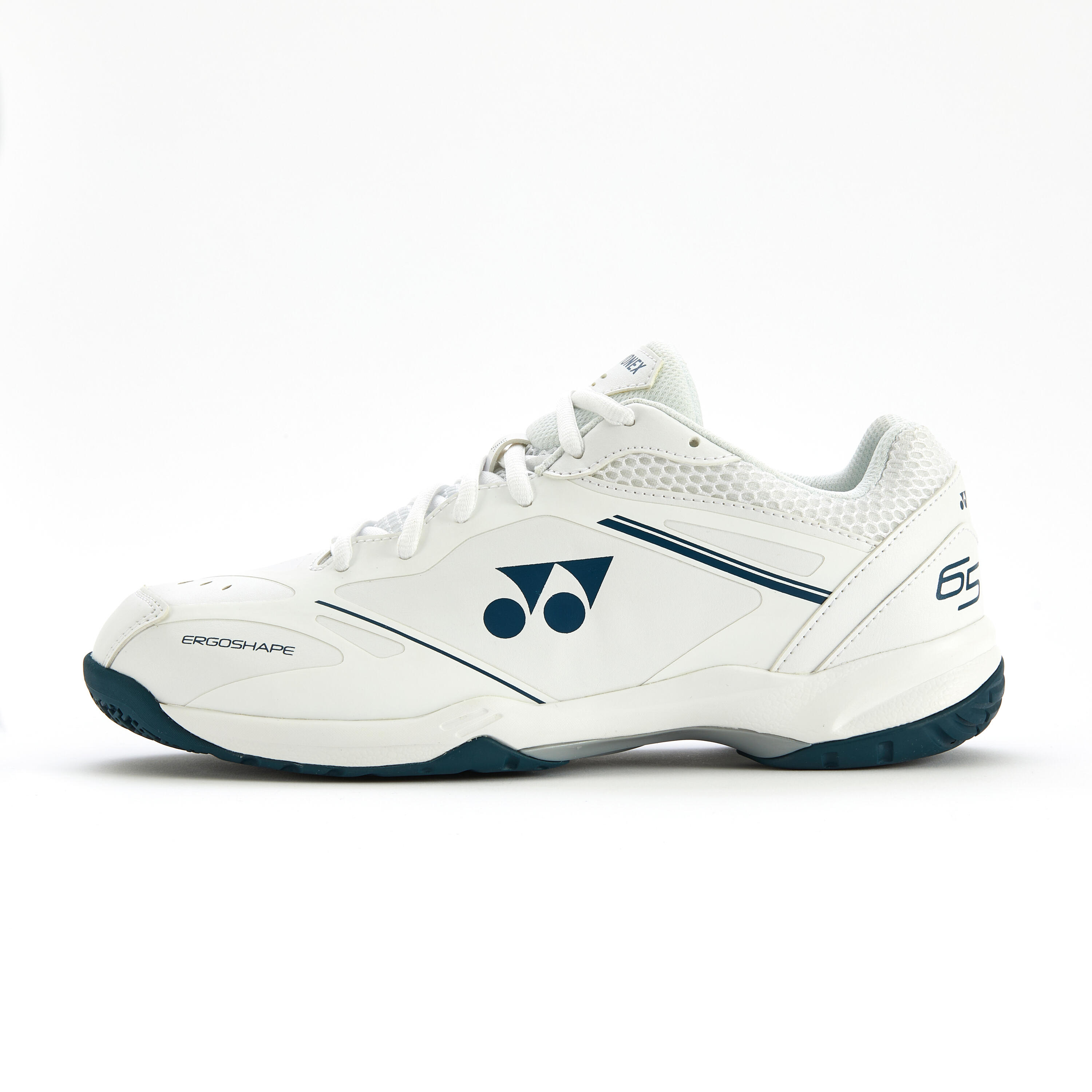 Vyriški badmintono bateliai „Power Cushion 65“, balti - „Decathlon“