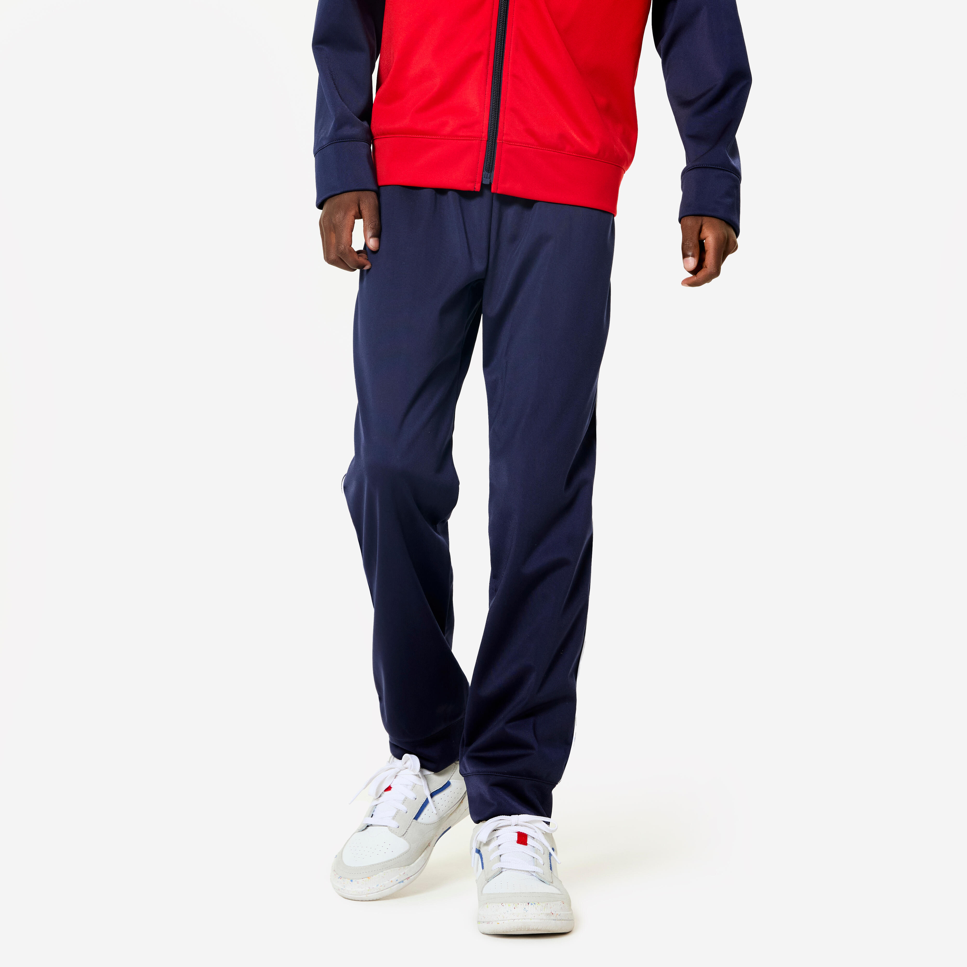 Kids' Two-Tone Tracksuit - Red/Blue