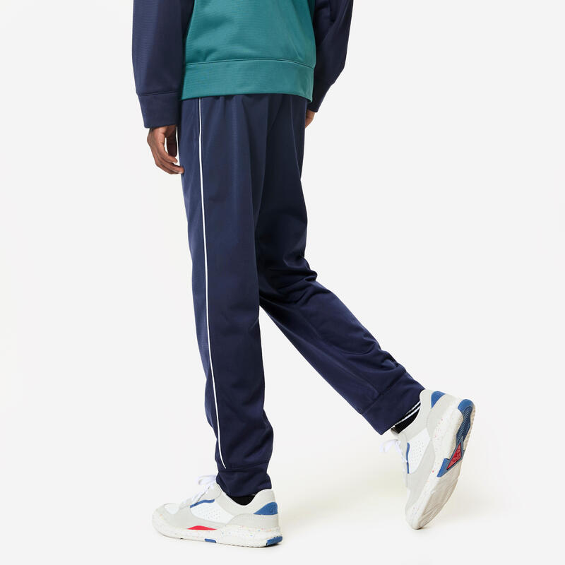 Survêtement bicolore enfant, vert et bleu