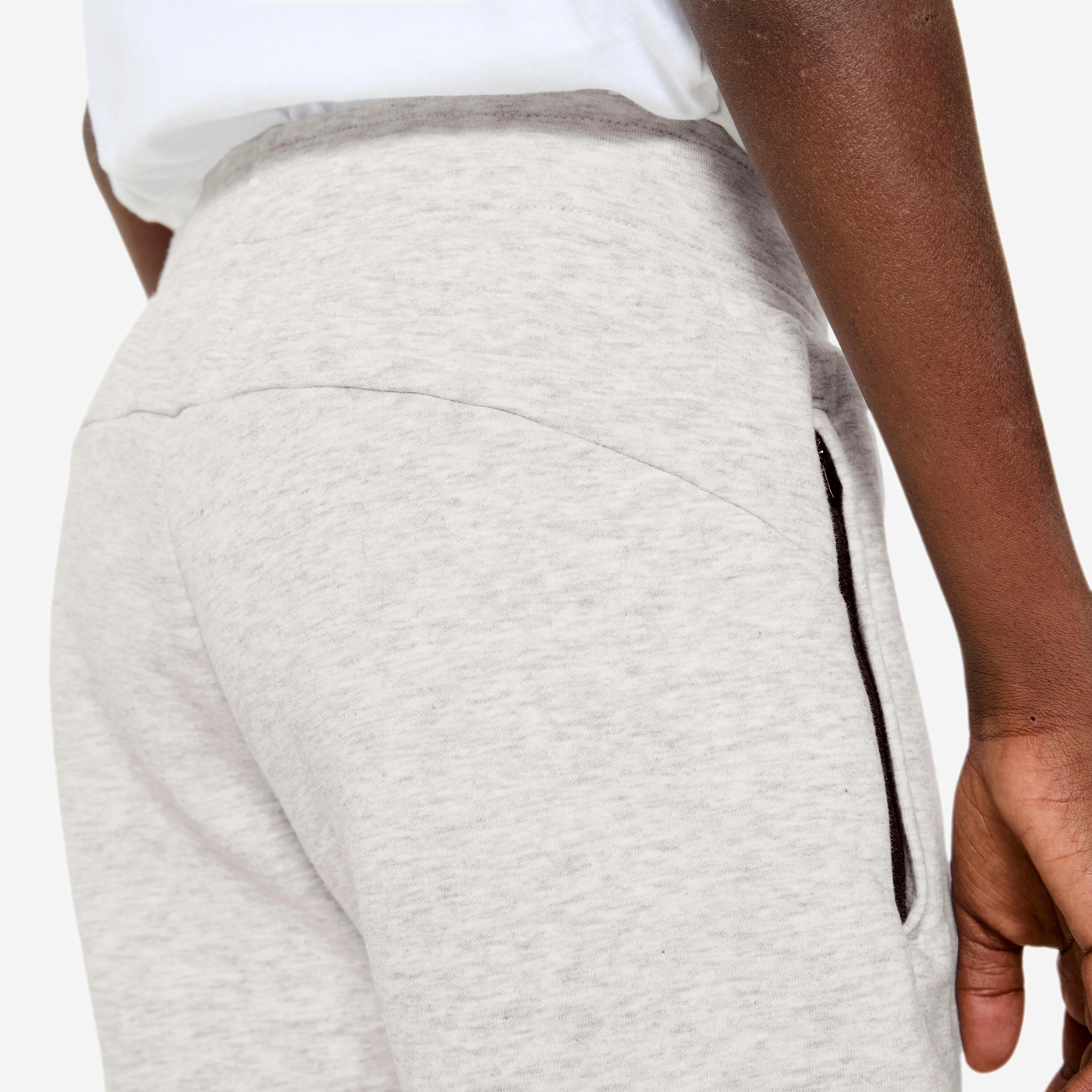 Pantalon De Course Oxide Pour Enfants – Gris, Confortable Et Stretch