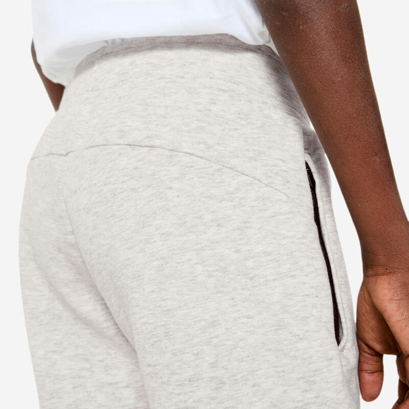 Pantalon de trening respirant Educație fizică Gri Copii
