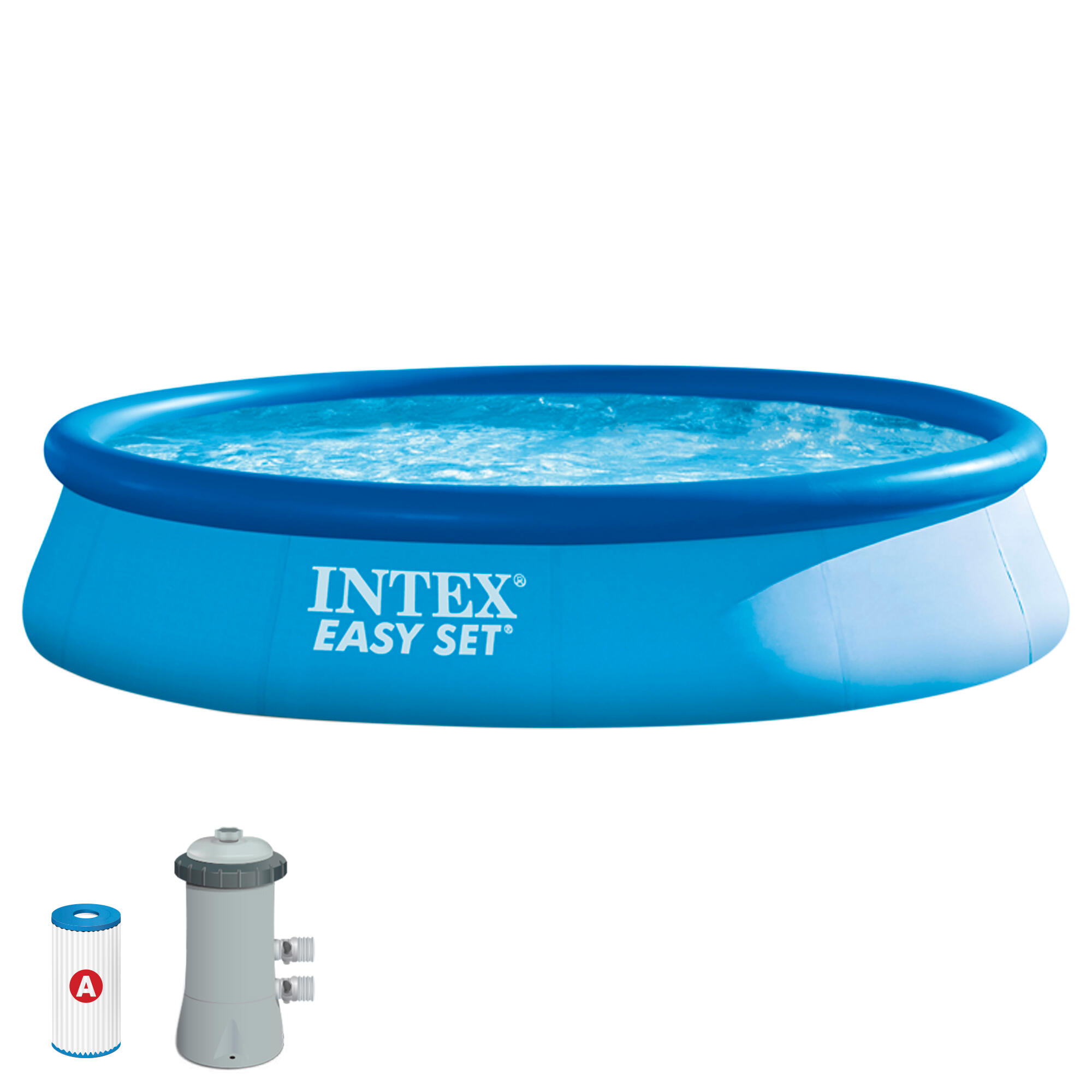 Piscina hinchable INTEX Easy Set 396x84 cm 7.290 litros c/depuradora - CD 2/4