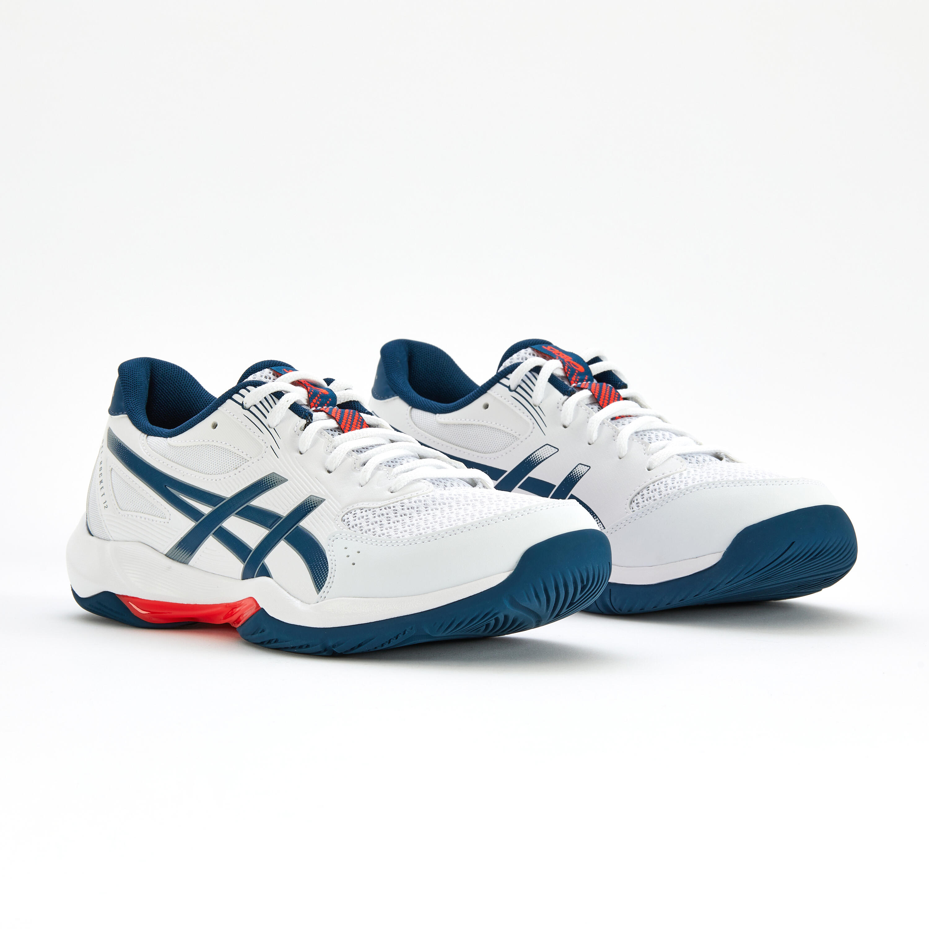 Chaussures pour Sport d'intérieur Homme, Gel Rocket 12 bleu blanc 2/5