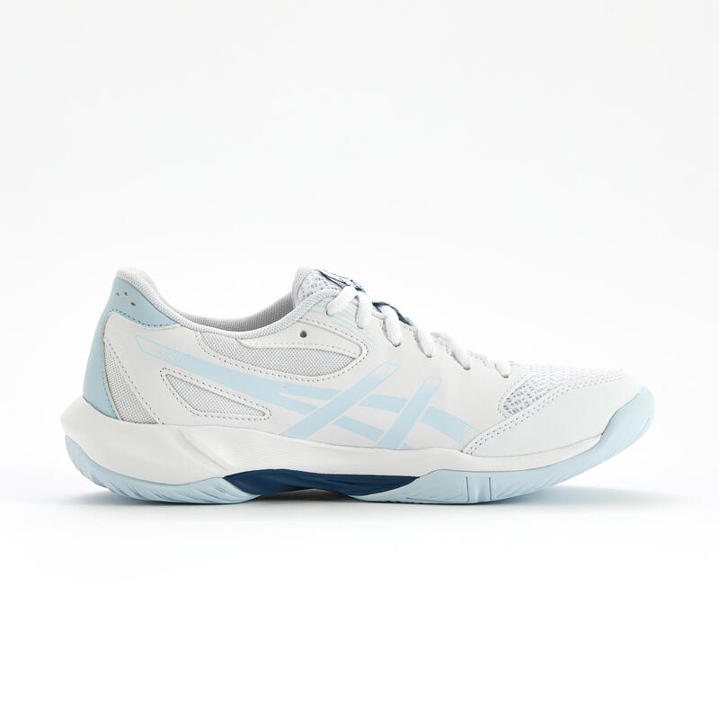 Chaussures multisport indoor Femme, Gel Rocket 12 bleu blanc