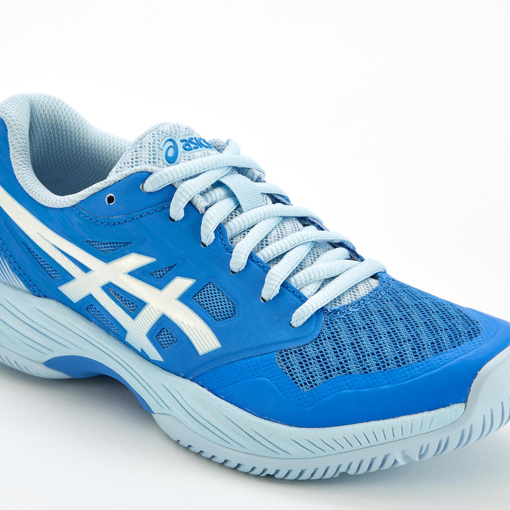 Belo-plave ženske patike za badminton GEL COURT HUNTER 3