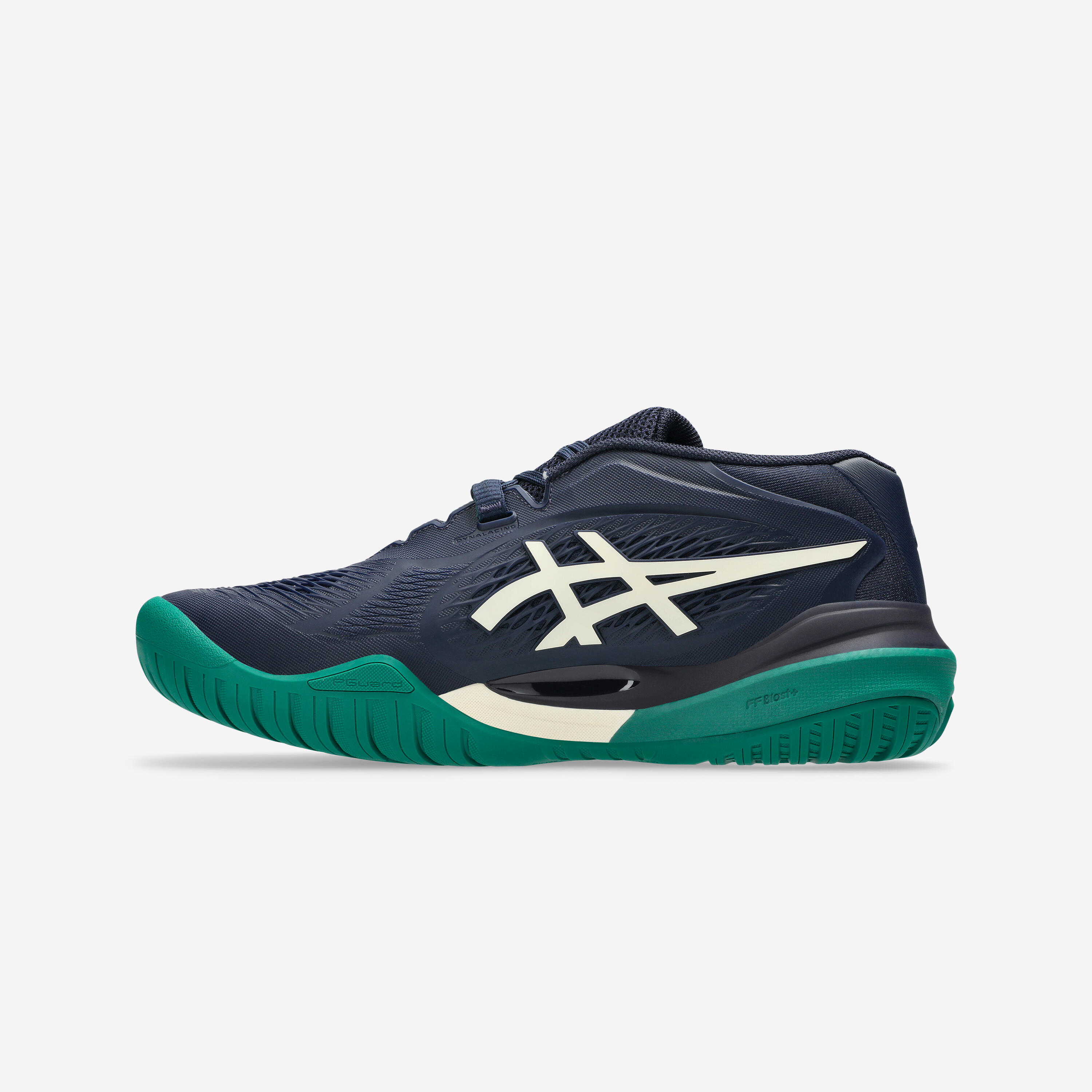 Scarpe tennis uomo Asics GEL RESOLUTION X bianche 3/4