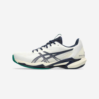 Gravel tennisschoenen voor heren gel solution speed ff 3 wit