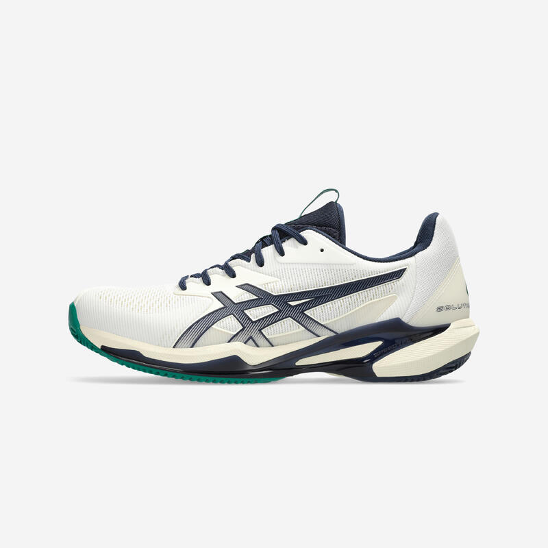 Încălțăminte de tenis pe zgură Asics Gel Solution Speed FF 3 Alb Bărbați