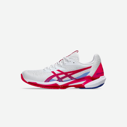 Chaussure de tennis femme Multicourt - Asics Gel Solution Speed FF3 blanc rose
