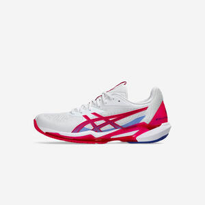 Zapatillas de tenis mujer Multipista - Asics Gel Solution Speed FF3 blanco rosa