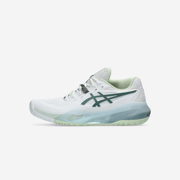 Chaussures de tennis Femme Multicourt - Asics Gel Resolution X blanc vert