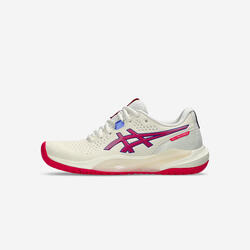Chaussures de tennis Femme Multicourt - Asics Gel Challenger 15 Ecru Rose