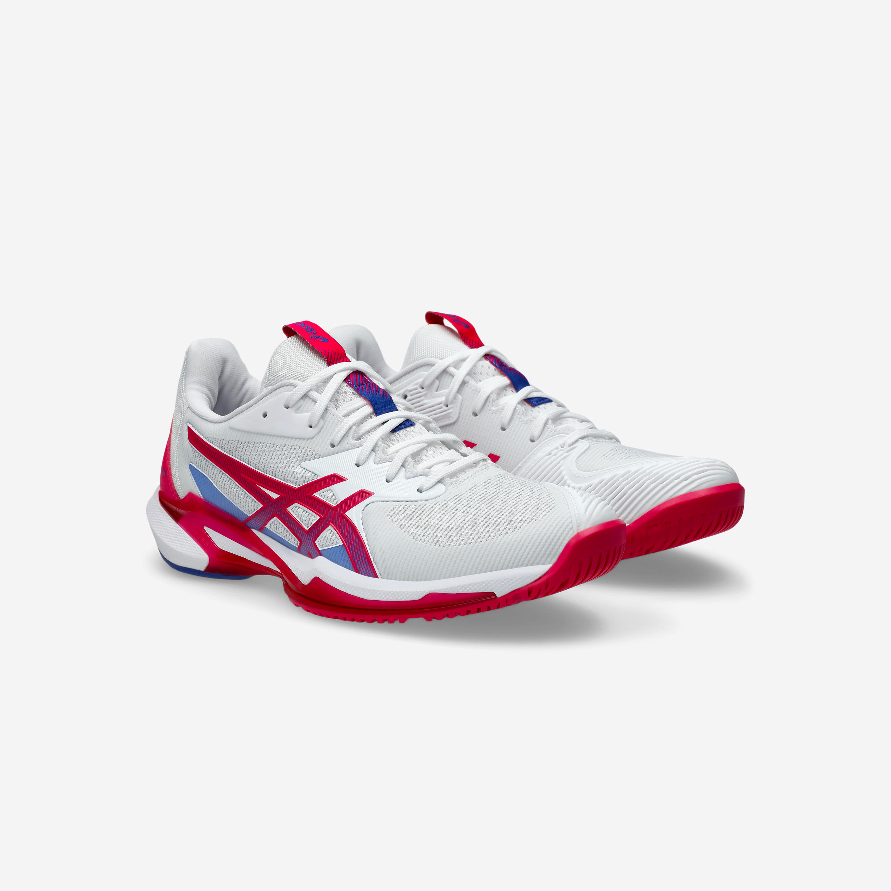 Chaussure de tennis femme Multicourt - Asics Gel Solution Speed FF3 blanc rose 2/7