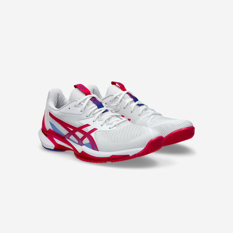 Încălțăminte de tenis orice suprafață - Asics Gel Solution Speed FF3 Alb-Roz
