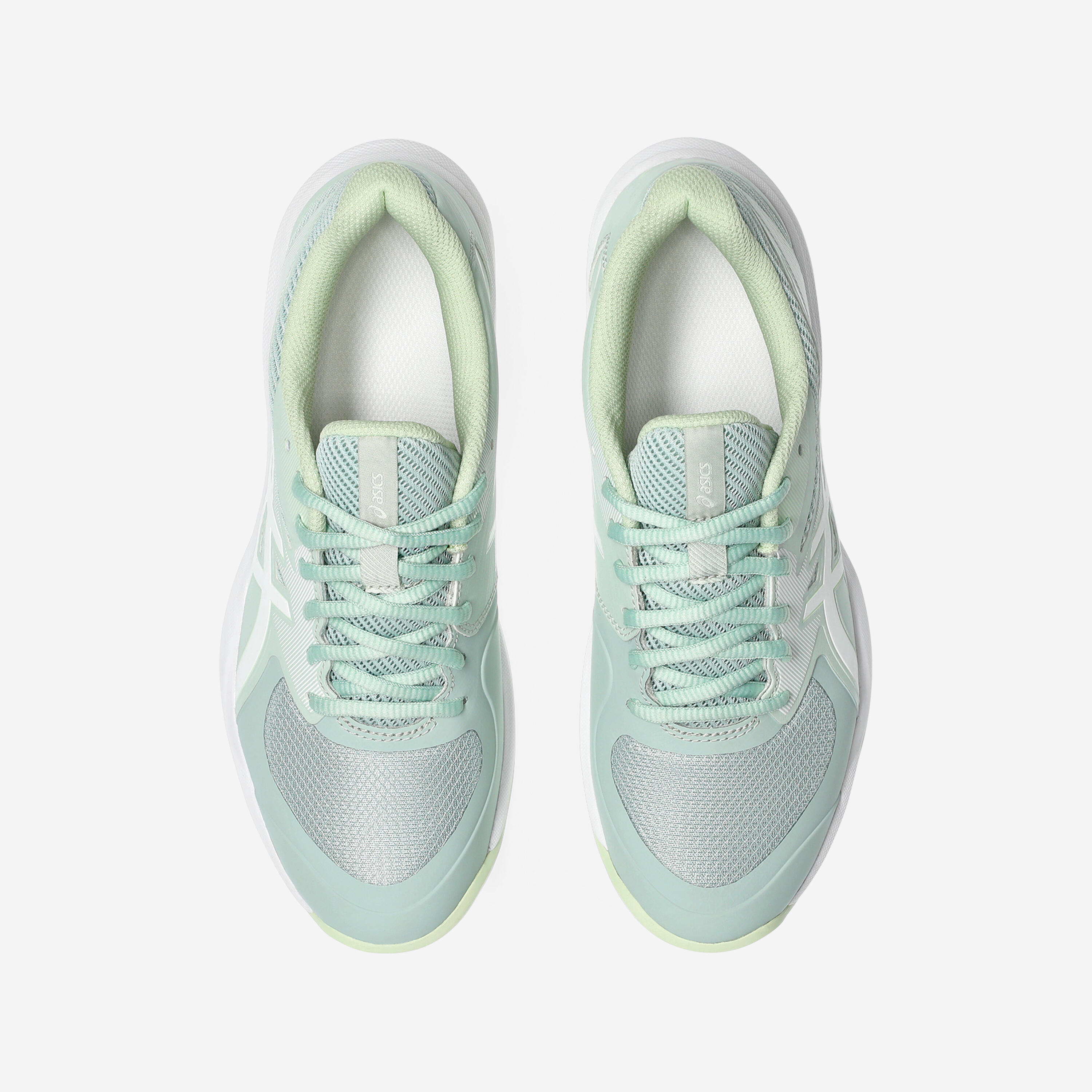 Multicourt-Tennisschuhe Damen – Asics Game FF, Hellgrün / Gelb 6/7
