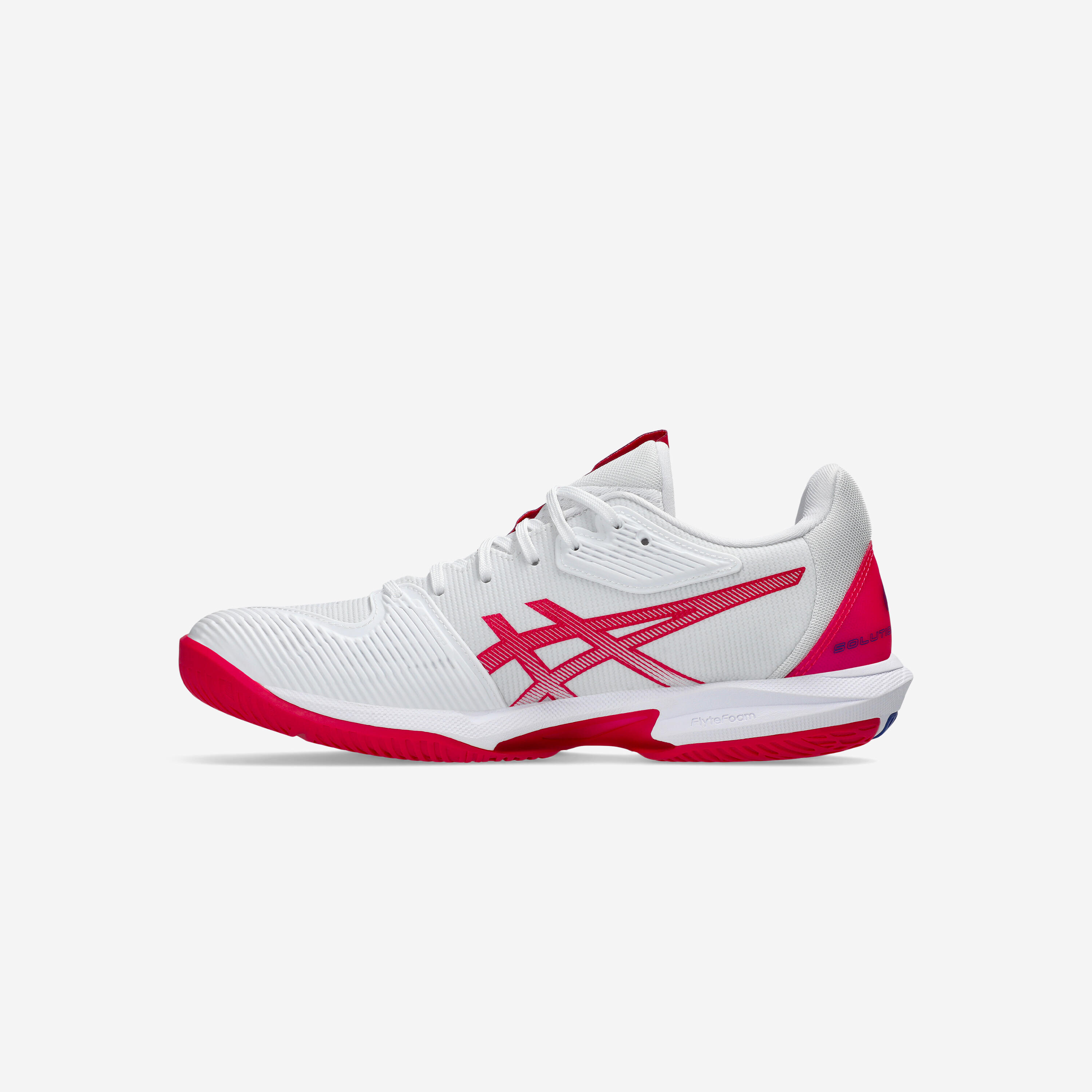 Chaussure de tennis femme Multicourt - Asics Gel Solution Speed FF3 blanc rose 4/7